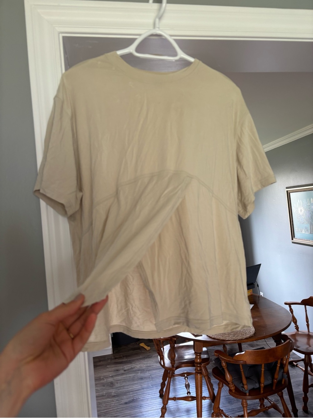 Modal-Silk Blend Tie-Front Yoga T-Shirt Lululemon